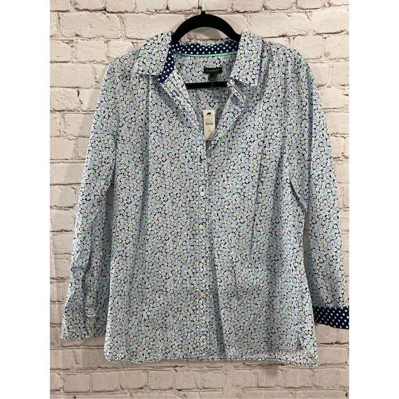 Talbots button down top - Picture 1 of 7